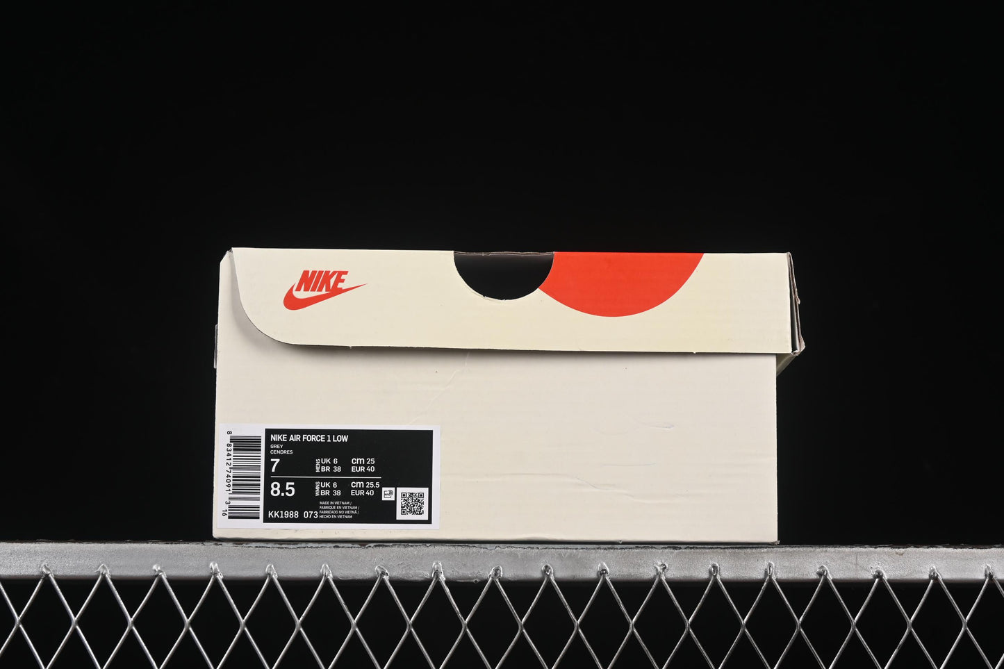Nike Air Force 1'07 Low Casual Sneakers with Full-Length Air Cushion - KK1988-073