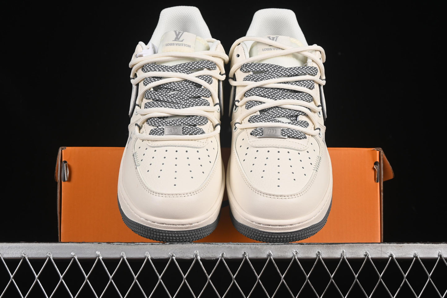 Nike Air Force 1 '07 Low LV Collaboration Beige Sole Drawstring Casual Sneakers - DM6868-100
