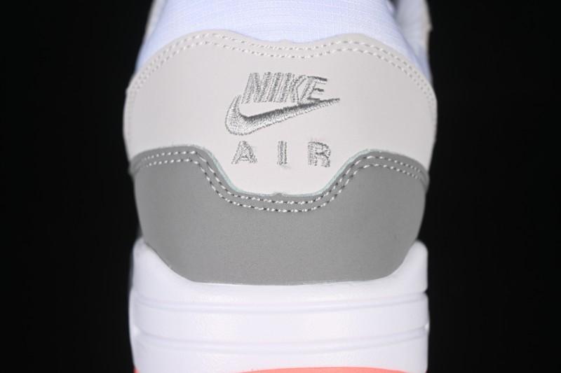 Nike Air Max 1 Retro Running Shoes with Half-Sole Air Cushion - 599820-100