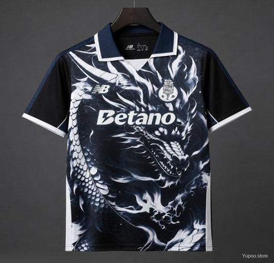 25/26 FC Porto Black Special Edition "Dragon" Jersey