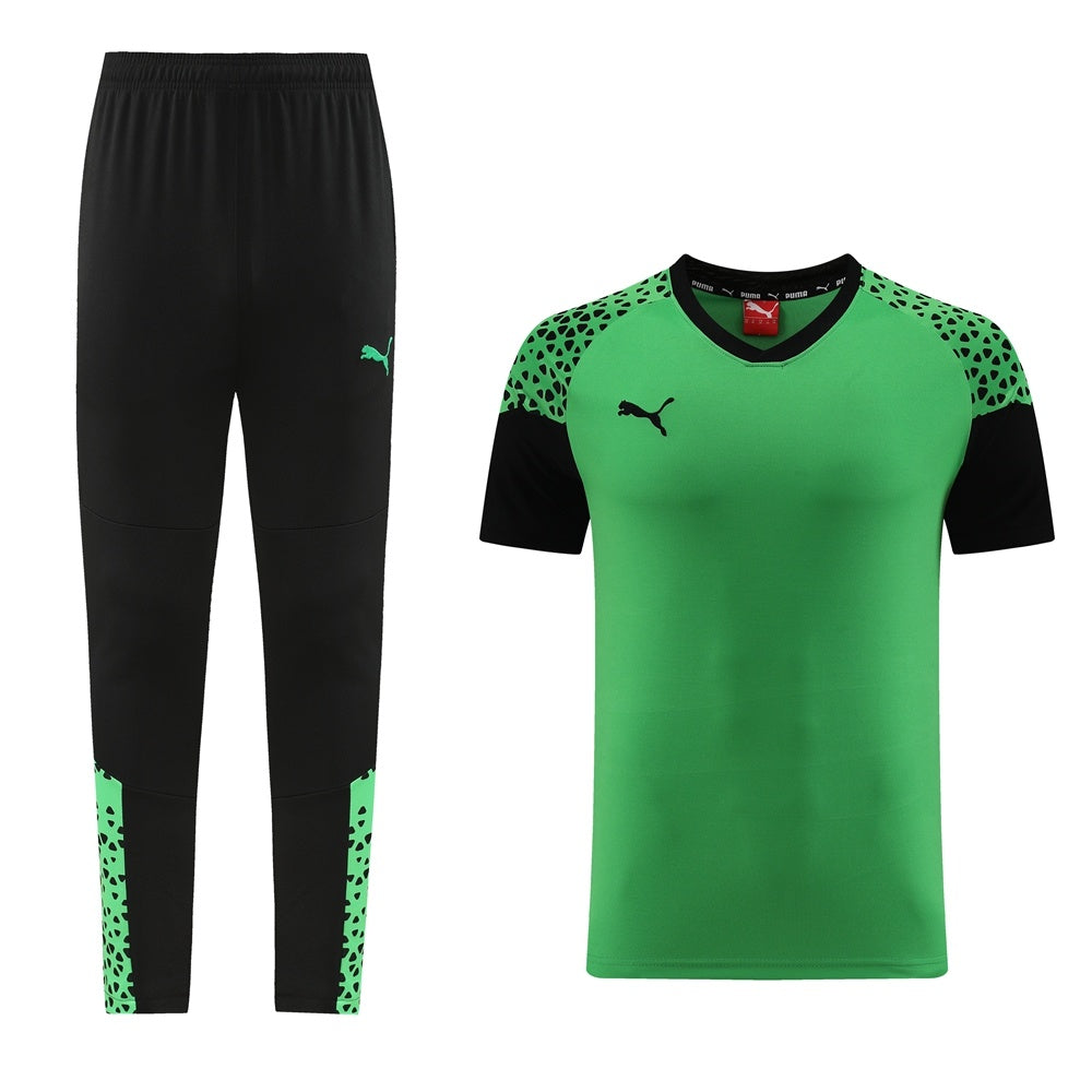 PD02 green trousers suit S-2XL