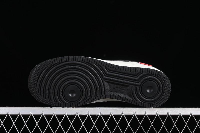 Supreme x Nike Air Force 1 '07 Low Casual Skate Shoes with Zoom Air Cushion - HD1968-009