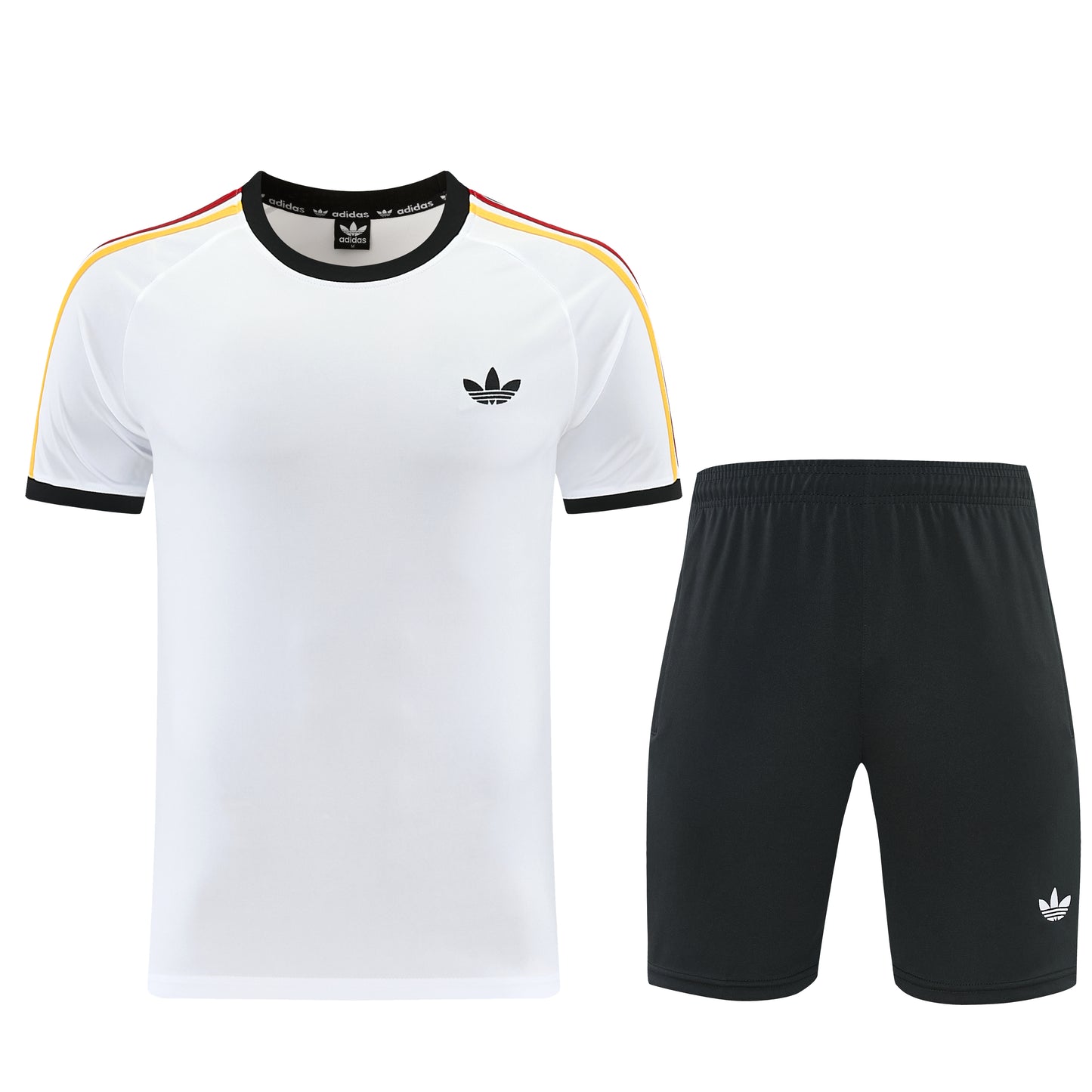 AD11 white shorts suit S-2XL