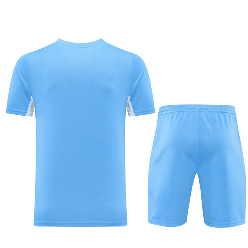 ND01 blue shorts suit S-2XL