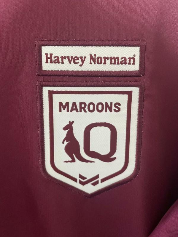 2026 Queensland Maroons Maroon with White Sleeves Jersey