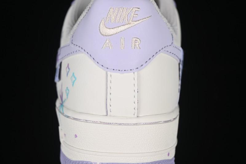 Nike Air Force 1'07 Low Casual Sneakers Purple Butterfly - FB1839-213