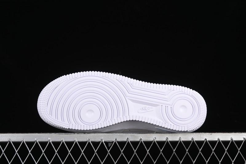 Nike Air Force 1 '07 Low Anime LOVE Series White Blue Spray Paint Casual Sneakers - CW2288-111