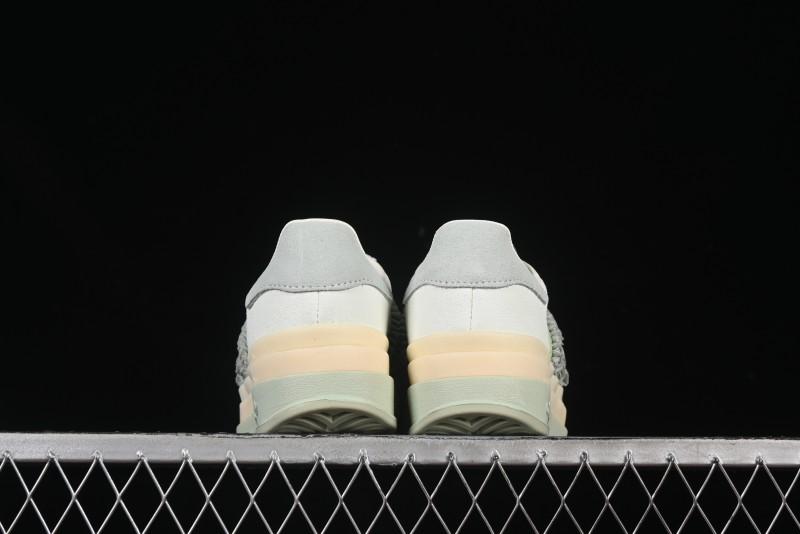 Adidas Originals Gazelle Bold JR8373 Collaboration Low-Top Sneakers with Thick Sole for Slip Resistance and Durability - JR8373