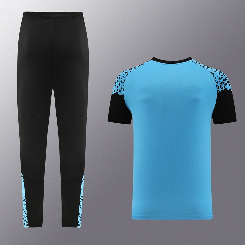 PD02 sky blue trousers suit S-2XL