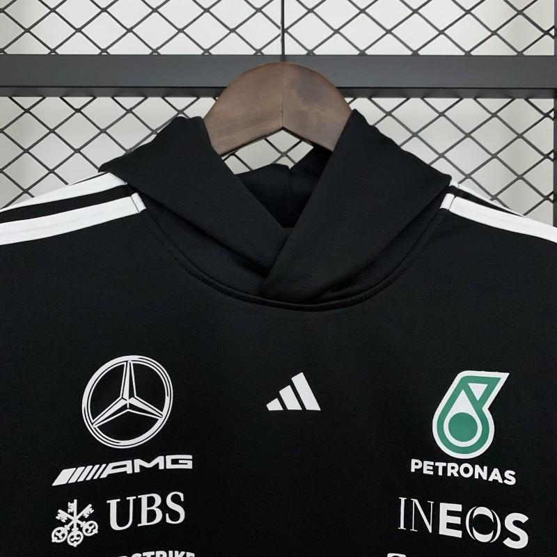 2025 F1 Formula AMG Black Hoodie
