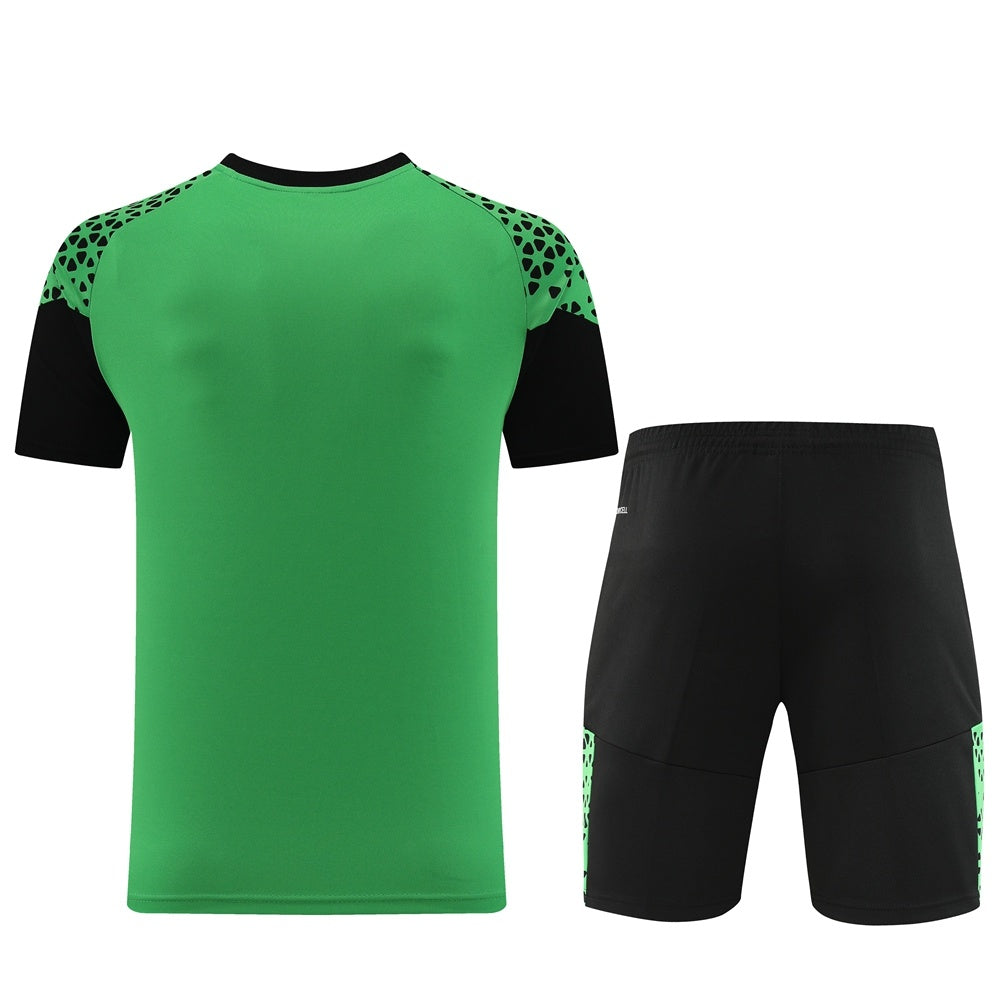 PD02 green shorts suit S-2XL