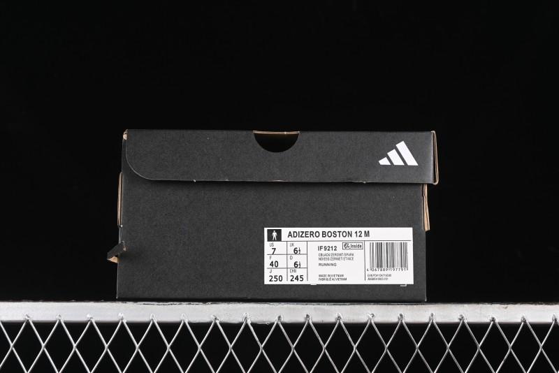 Adidas Adizero Boston 12 M Running Shoes with Lightstrike Pro and ENERGYROD for Enhanced Performance - IF9212