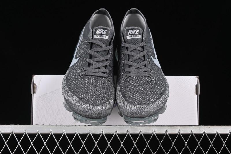 Nike Vapormax Flyknit Breathable Casual Running Shoes with Full-Length Air Cushion - 849557-002