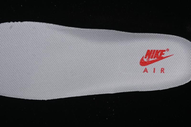 Nike Air Force 1 '07 Low Supreme Casual Sneakers in White/Red - DF0188-011