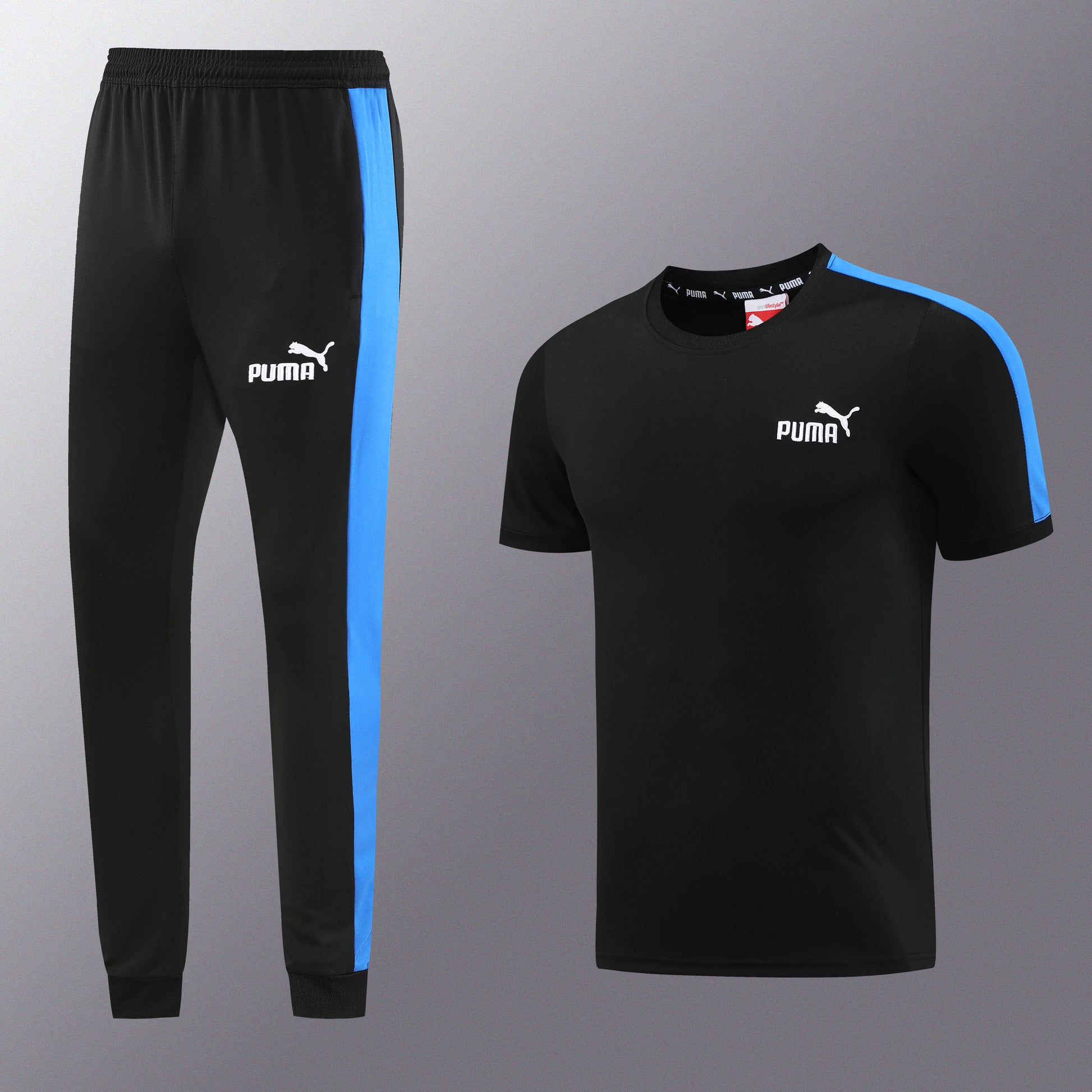 PD01 black trousers suit S-2XL