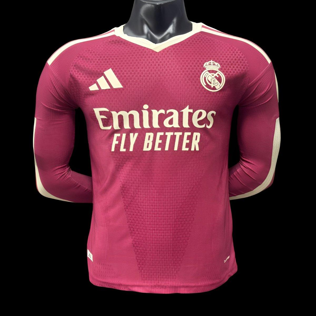 Player Version 26/27 Real Madrid Third Long Sleeve Jersey