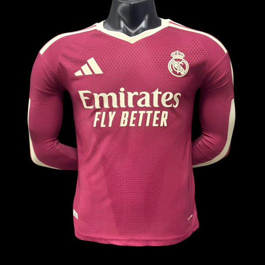 Player Version 26/27 Real Madrid Third Long Sleeve Jersey