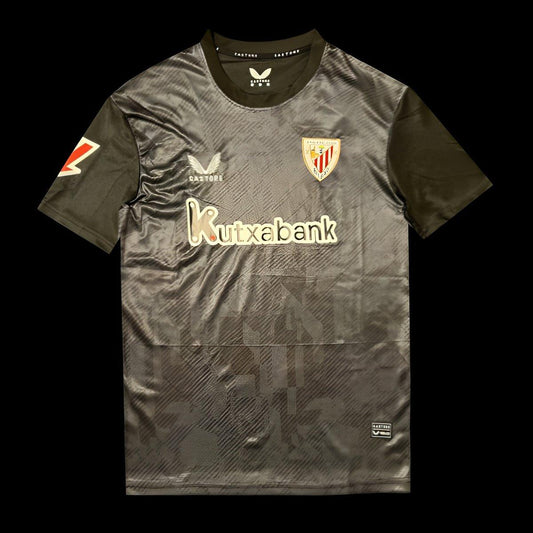 25/26 Athletic Bilbao Away Black Jersey