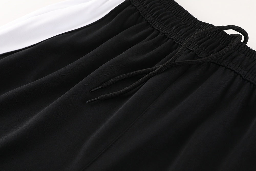 AD06 black shorts suit S-2XL