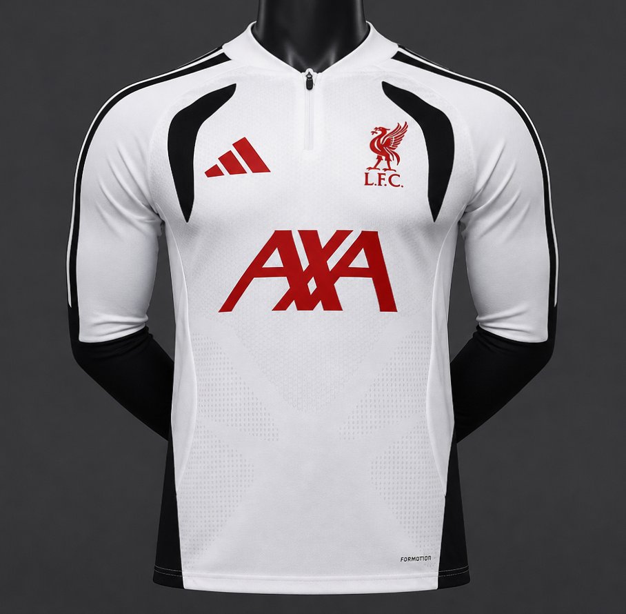 Player Version 26/27 Liverpool FC White Long Sleeve Jersey