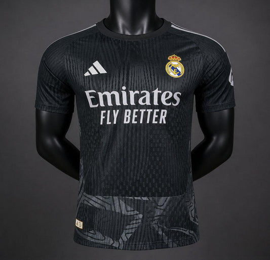 Player Version 26/27 Real Madrid Black Goalkeeper Jersey