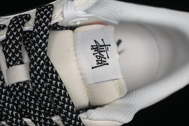 Nike Air Force 1 '07 Low Stussy Collaboration - Black Sail Metallic Silver - XZ3328-506