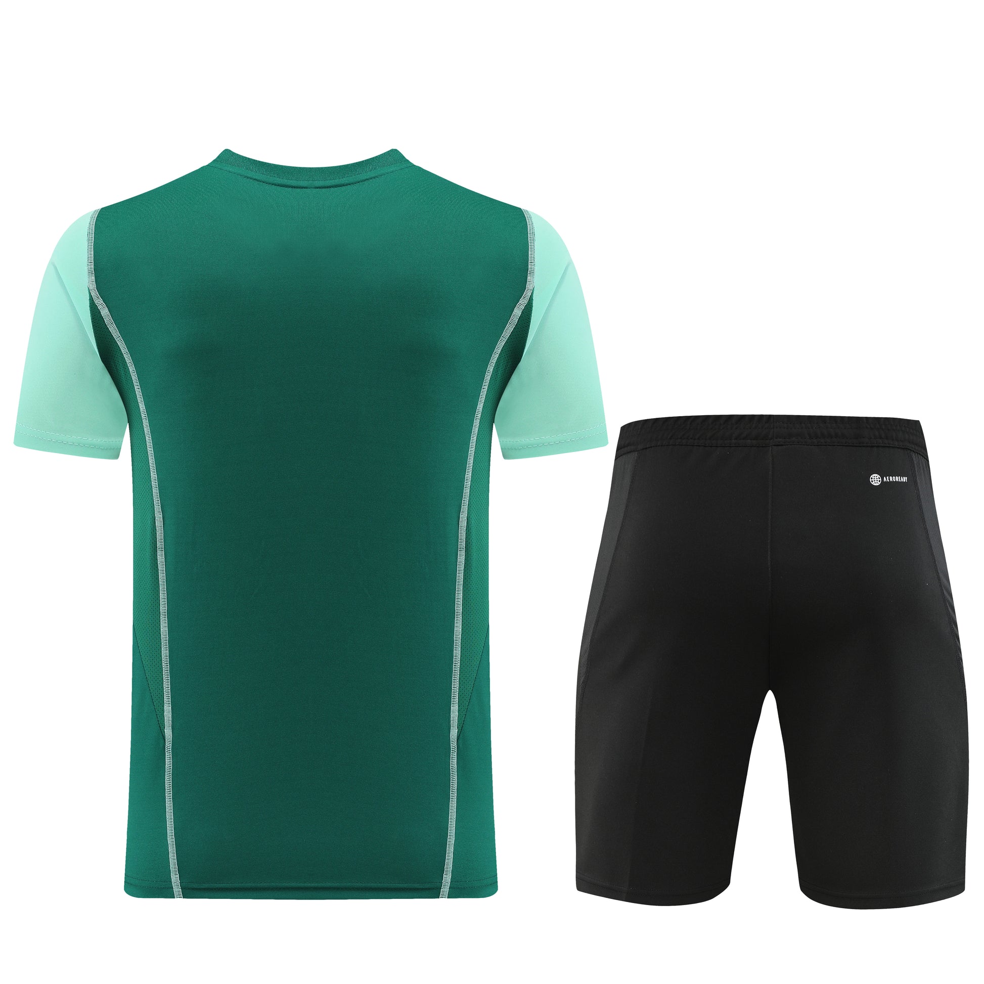 AD03 green shorts suit S-2XL