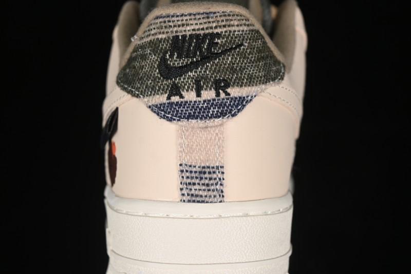 Nike Air Force 1 '07 Low Farting Bear Casual Sneakers - CW2289-230