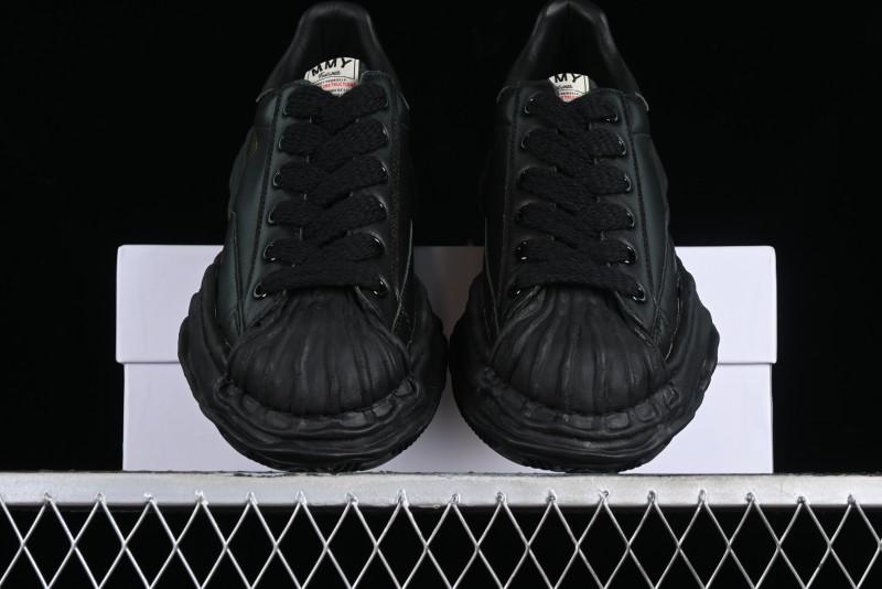 Wayne Original Sole Leather Low Sneaker with Melted Ice Cream Outsole - W.E5