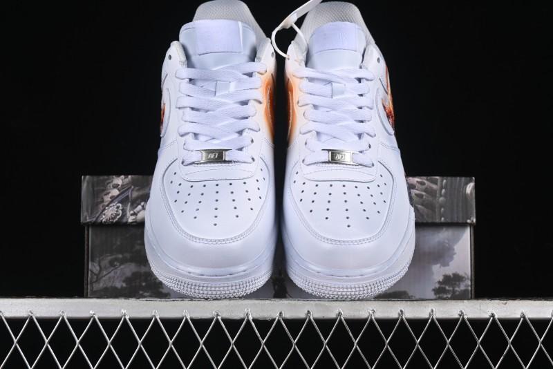 Nike Air Force 1 '07 Low Black Myth Wukong Themed Casual Sneakers - 315122-111