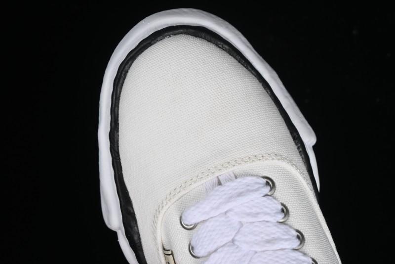 Wayne Original Sole Leather Low Sneaker with Melted Ice Cream Outsole - W.E5