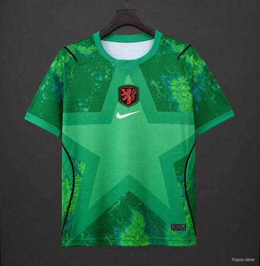 2026 Netherlands Green Goalkeeper Jersey