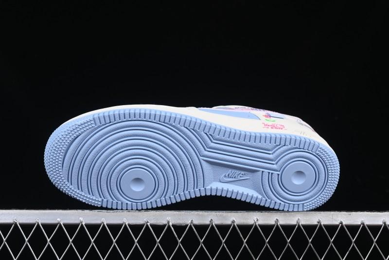 Nike Air Force 1 '07 Low Hello Kitty Comic Series Custom Low-Top Sneakers - DB3301-222