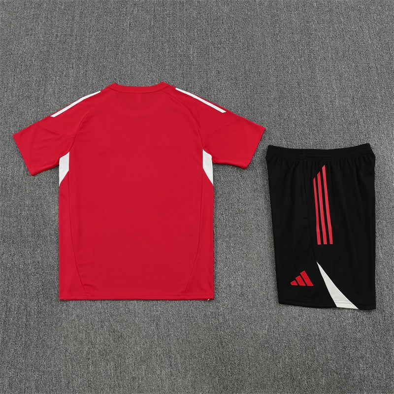 25/26 Liverpool Red Short Sleeve Jersey+Shorts