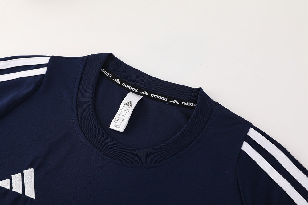AD06 sapphire blue shorts suit S-2XL