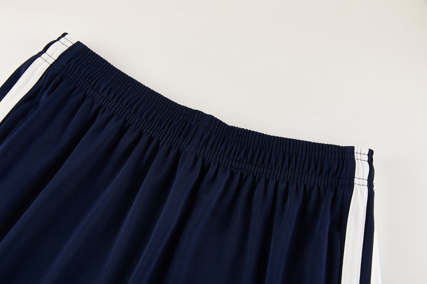 AD14 sapphire blue shorts suit S-2XL
