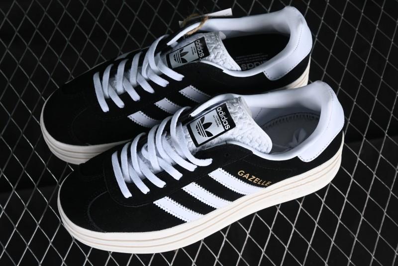 Adidas Originals Gazelle Bold HQ6912 Low-Top Sneakers with Thick Sole for Casual Wear, Non-Slip and Durable - HQ6912