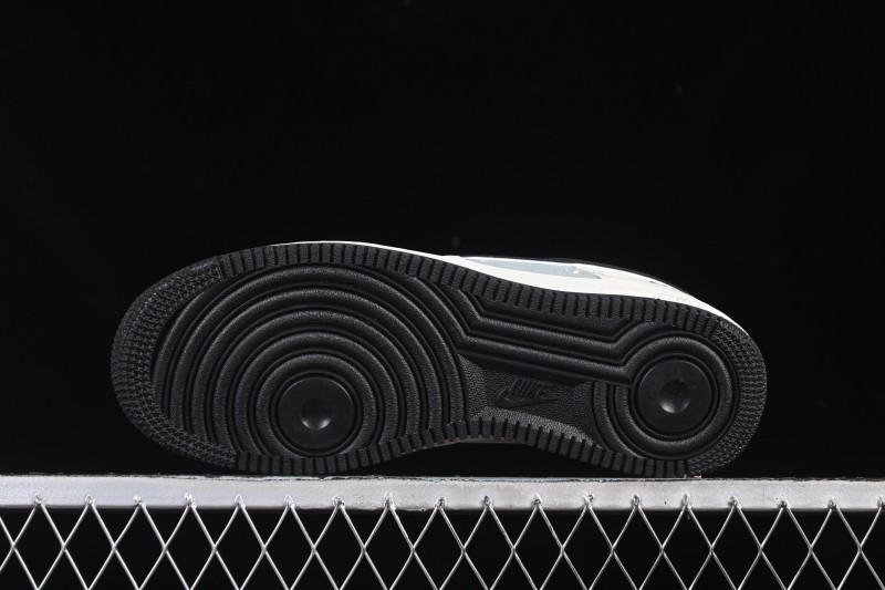 Nike Air Force 1'07 Low Gucci Collaboration White Gray Black Casual Sneakers - YF9511-808