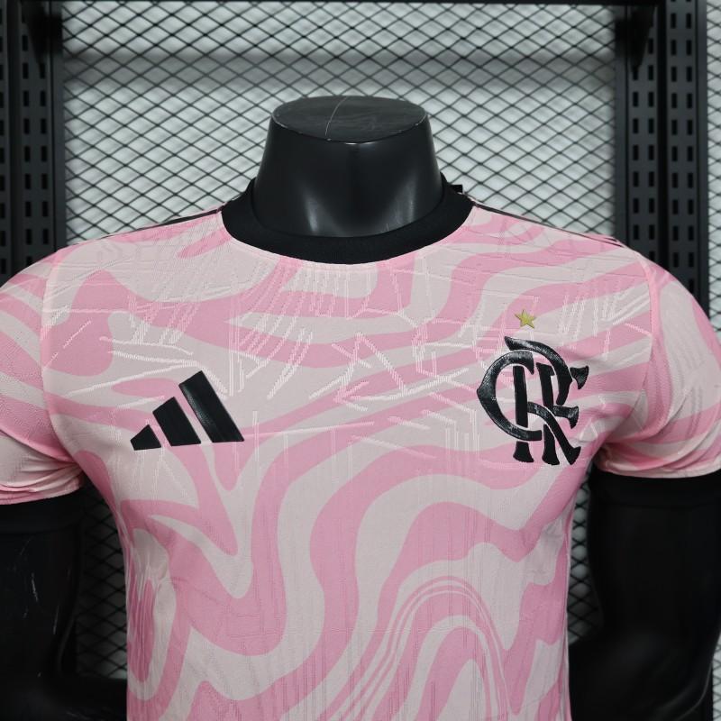 Player Version 25/26 Flamengo Pink with Marble Pattern Jersey