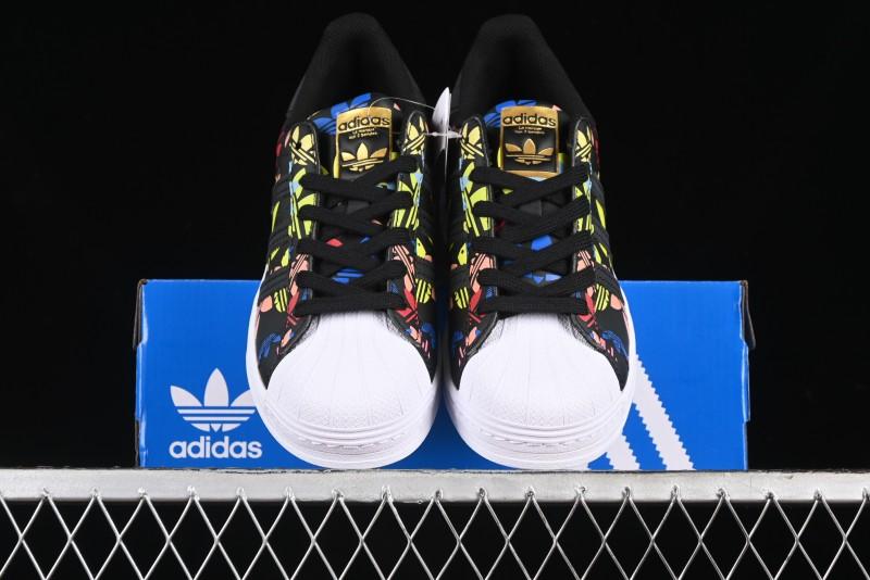Adidas Superstar H00182 Casual Sneakers with Shell Toe Design - H00182