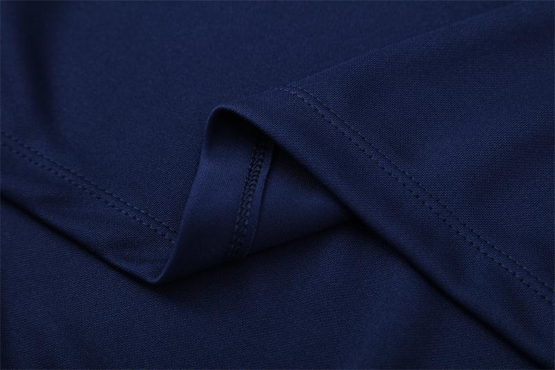 Retro 05/06 Real Madrid Royal Blue Half Zipper Jacket