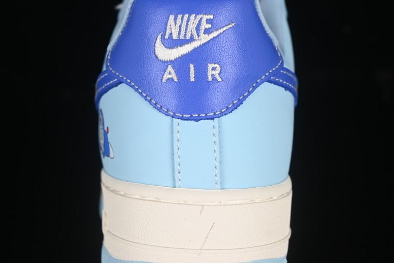 Nike Air Force 1'07 Low Doraemon Casual Sneakers with Full-Length Air Cushion - DF0188-059