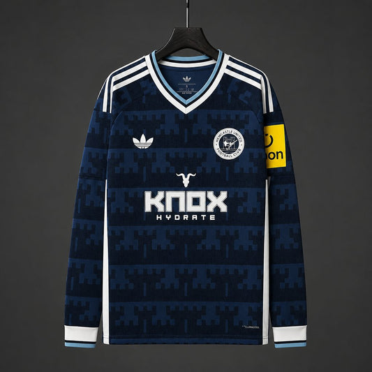 26/27 Newcastle United Away Navy Blue Long Sleeve Jersey