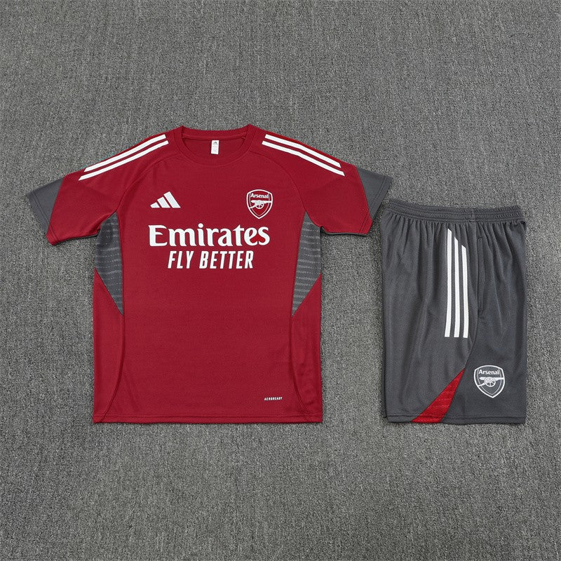 25/26 Arsenal Red Short Sleeve with XS Short Sleeve Jersey+Shorts