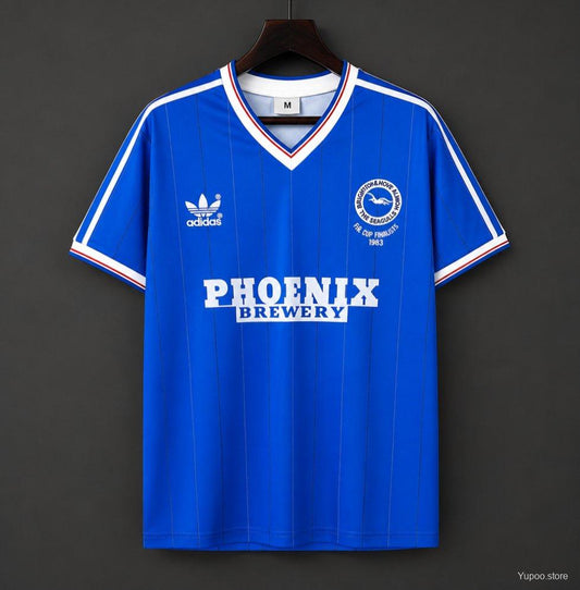 Retro 83/84 Brighton Hove Albion Home Jersey