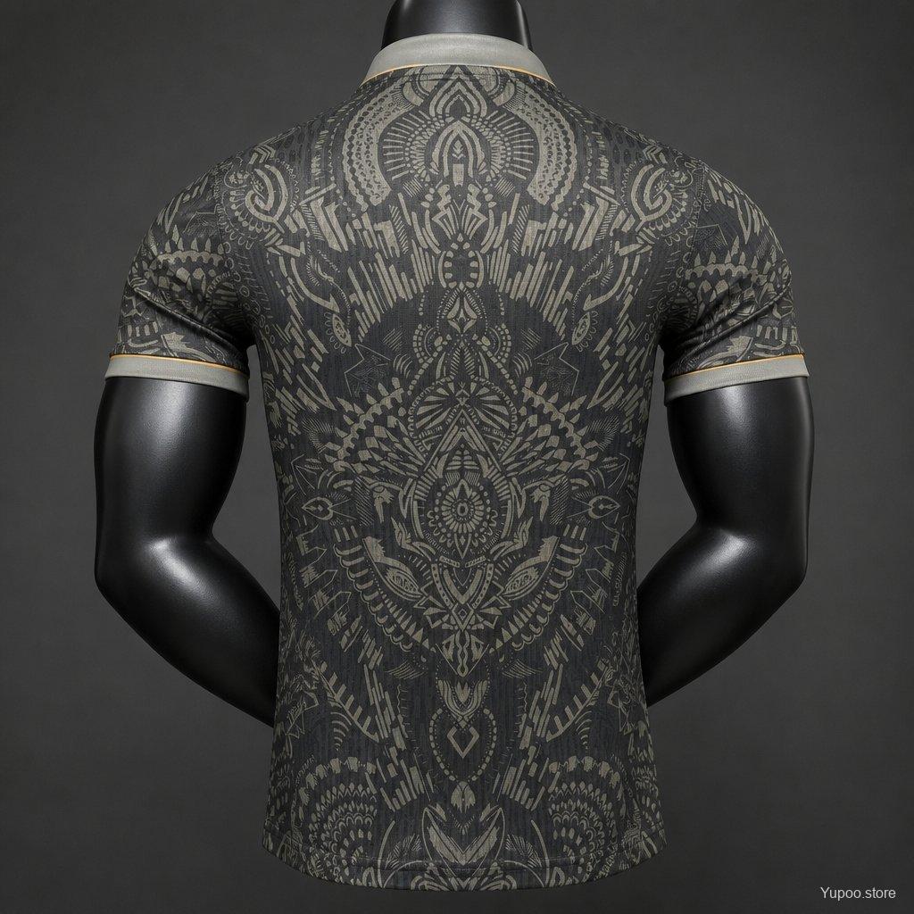 Player Version 26/27 Paris Saint-Germain Black with Tribal Pattern Special Edition Jersey