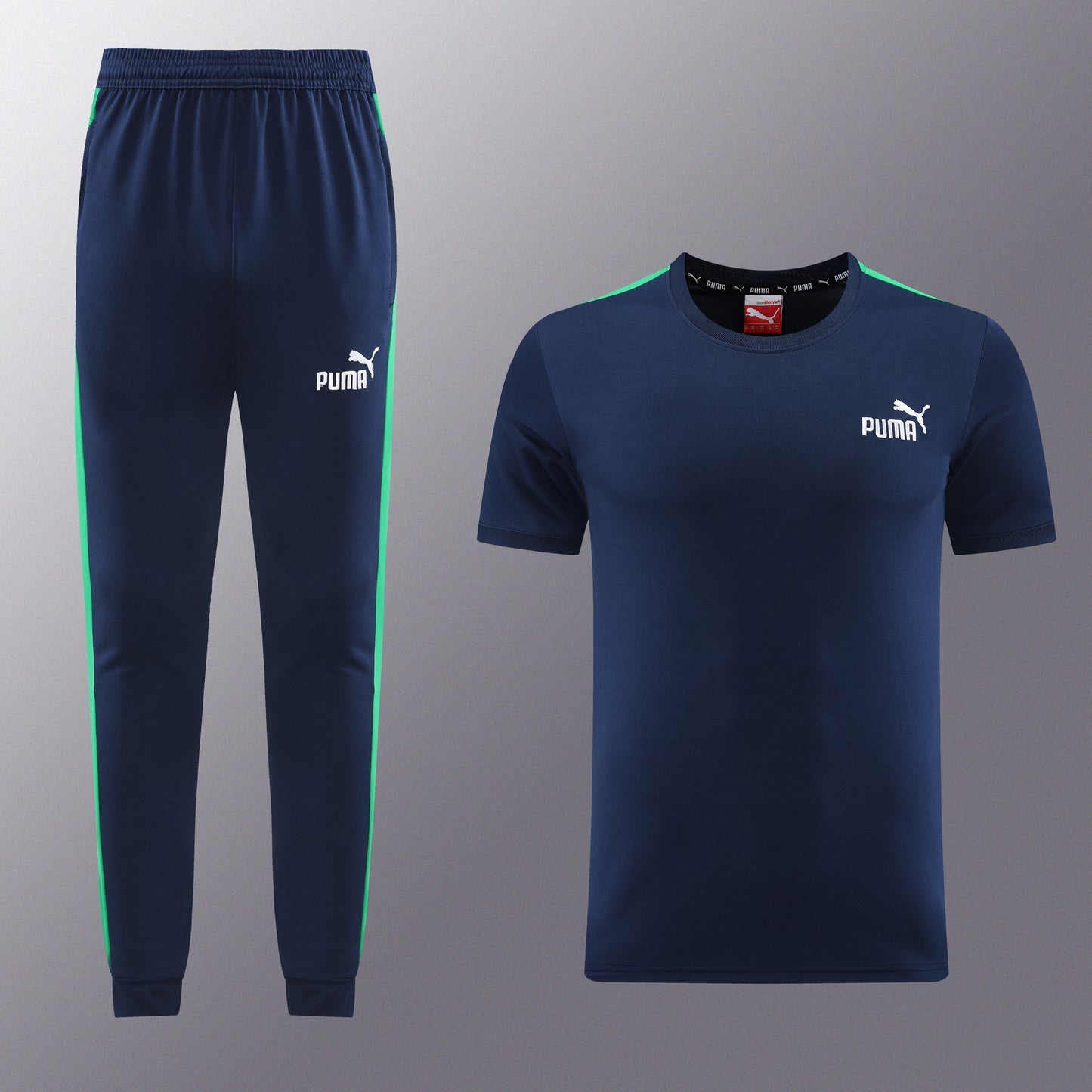 PD01 sapphire blue trousers suit S-2XL