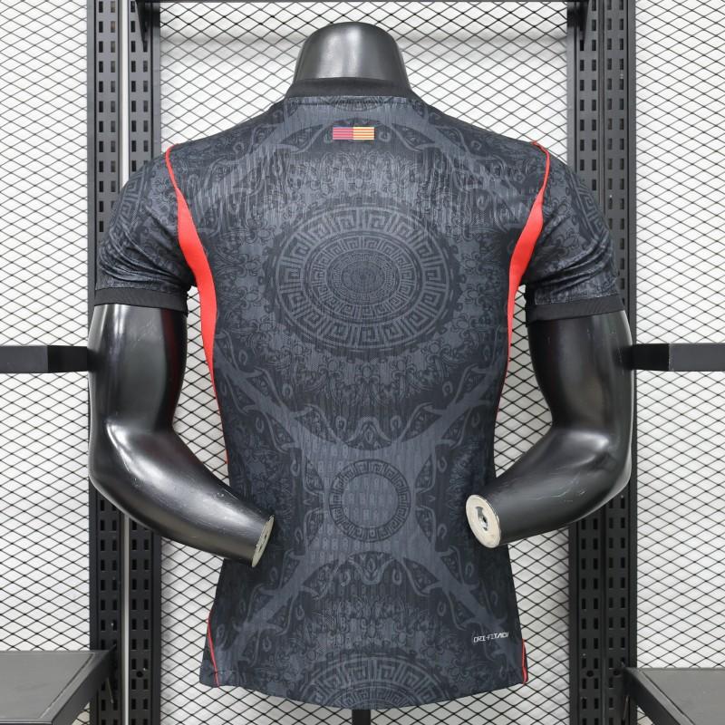 Player Version 26/27 FC Barcelona Dark Black & Red Special Edition Jersey