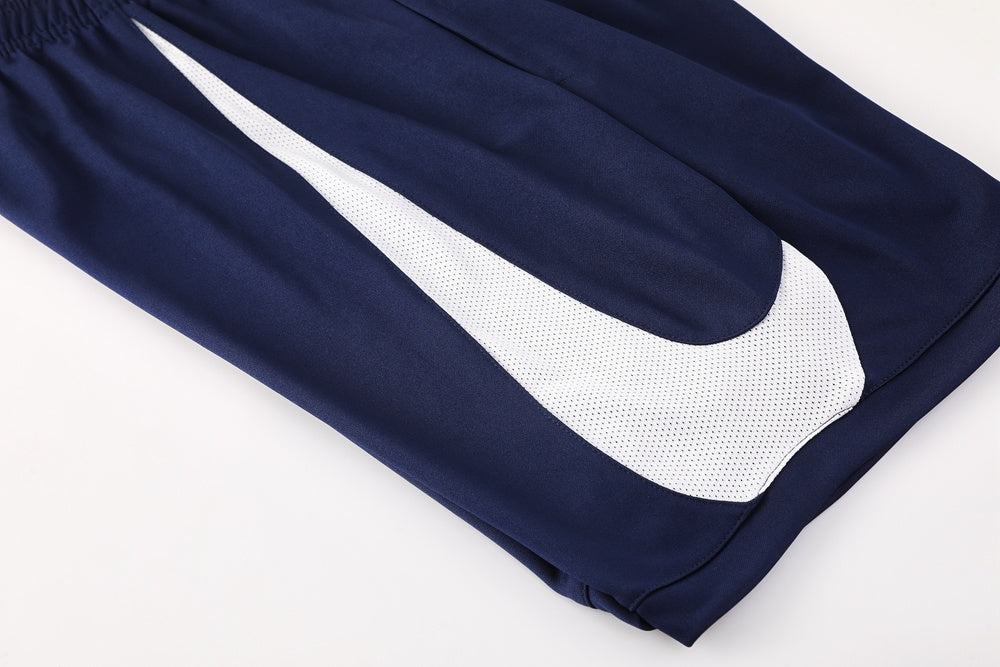 ND09 sapphire blue shorts suit S-2XL