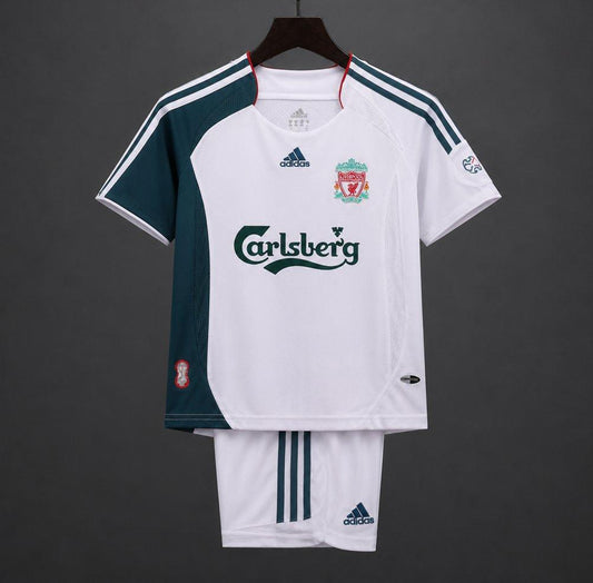 Retro Kids 06/08  Liverpool Away Jersey